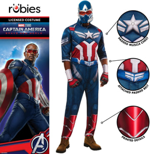 DISFRAZ CAPITAN AMERICA BNW OPP AD