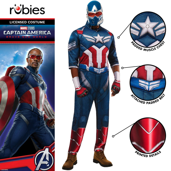 DISFRAZ CAPITAN AMERICA BNW OPP AD