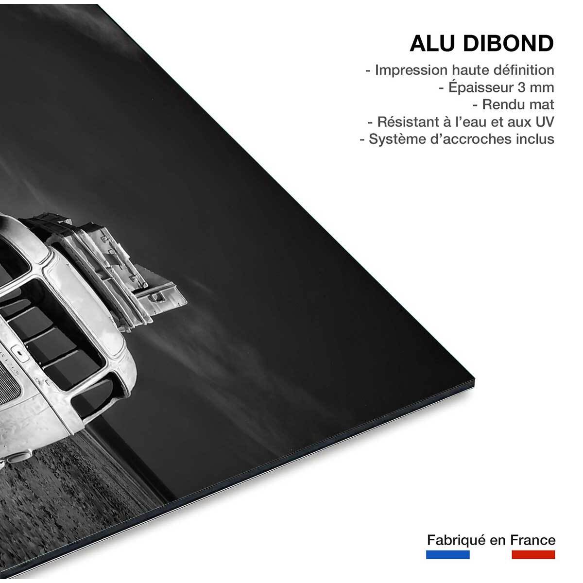 Tableau beached bus Tableau alu Dibond