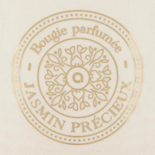 Bougie parfumée Marco 620g pot céramique jasmin