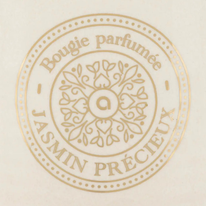 Bougie parfumée Marco 620g pot céramique jasmin