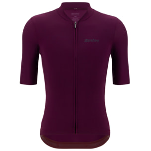 Sensation - Maillot Manga Corta Unisex - Burdeos - Unisex