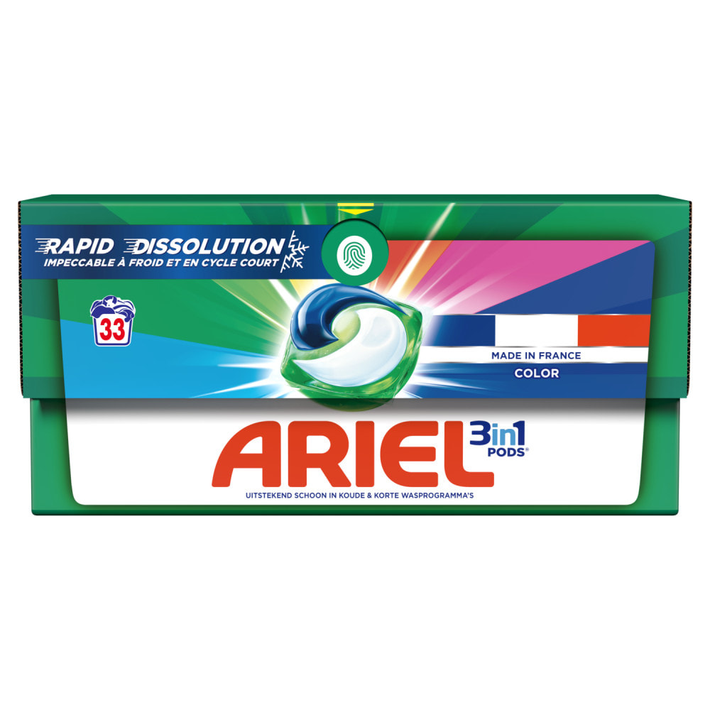 4x33 Pods Color, Lessive En Capsules Ariel