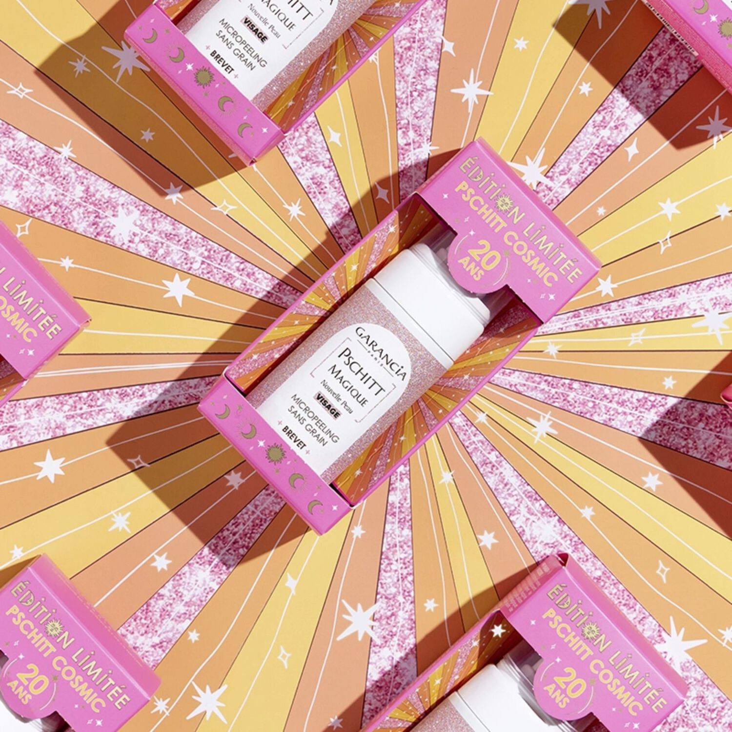 Pschitt Magique Edition Limitée COSMIC - Micropeeling Visage Sans Grain à Action Biologique 100 ml