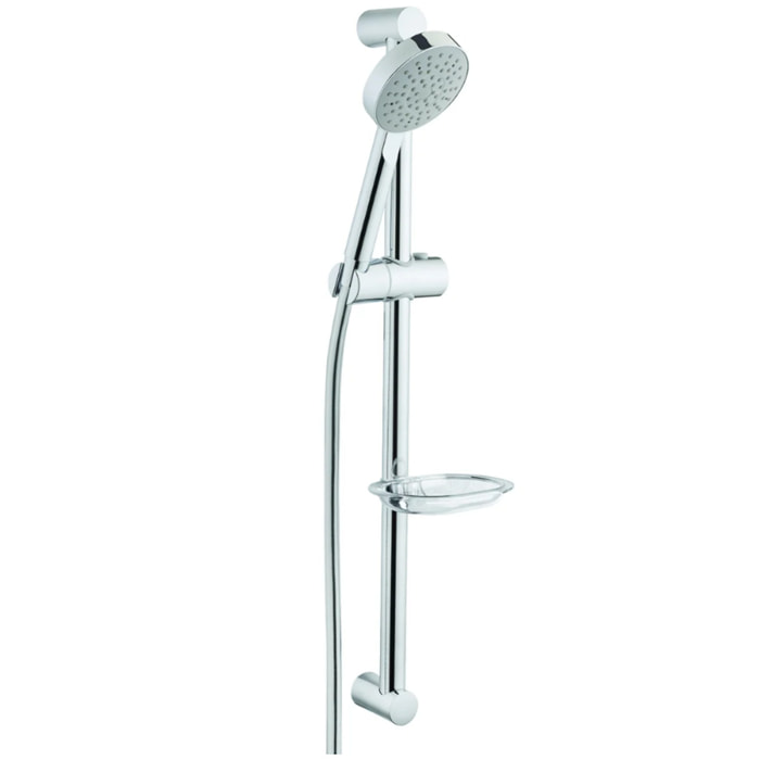 Pommeau de douche VITRA Master avec barre, porte savon et flexible