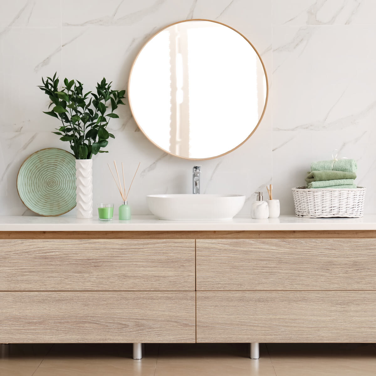 Rouleau revêtement adhésif vinyle au mètre - Sticker lavable Cuisine Meuble Armoire Porte - BOIS D'ARDENNE