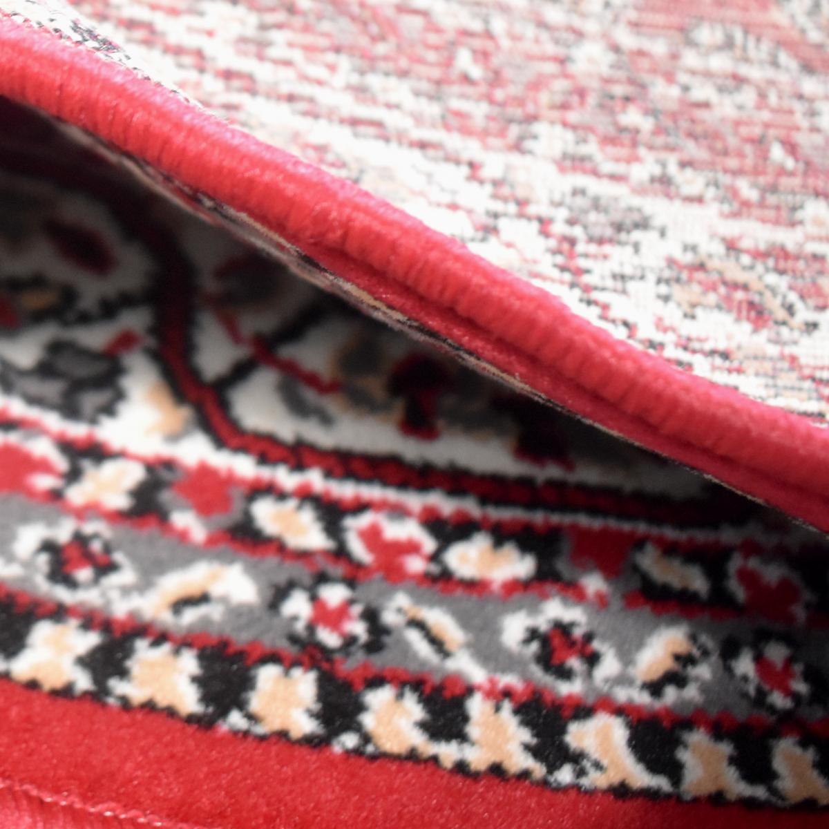 Tapis rond tissé motif oriental FIBU