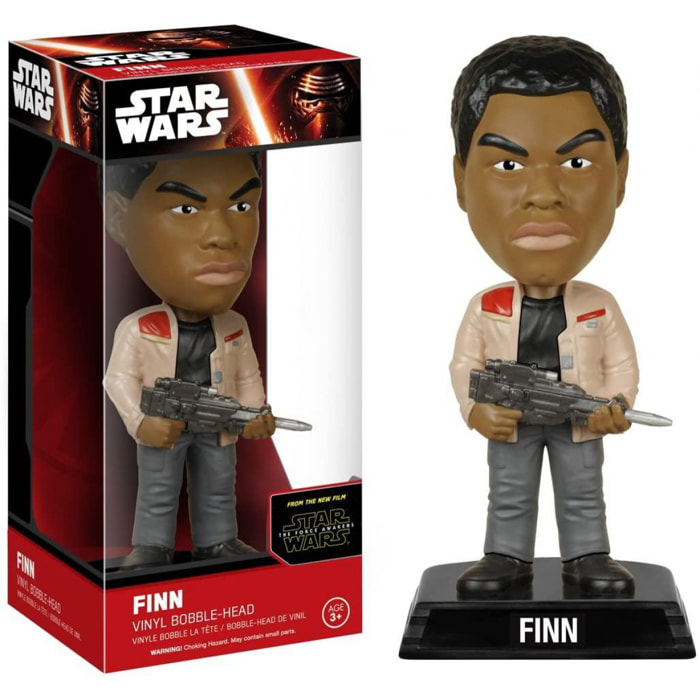 Star Wars Funko Wacky Wobbler Film Vinile Figura Finn 17 cm