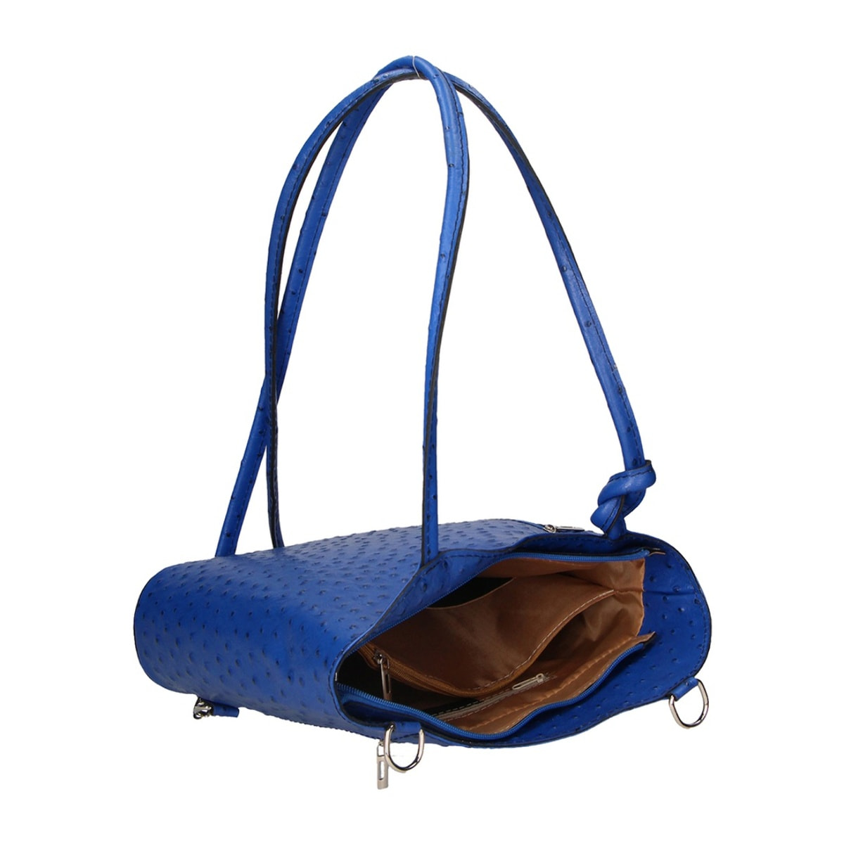 Zaino da donna in vera pelle - Modello Charlotte - 28.0 x 25.0 x 9.0 cm