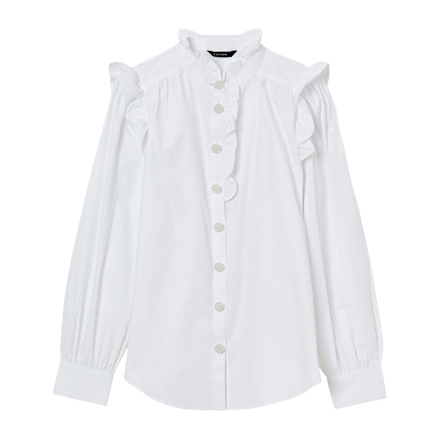 Camicia con frill