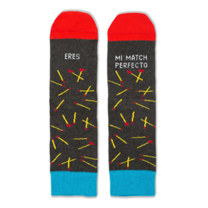 Calcetines "Eres mi match perfecto"