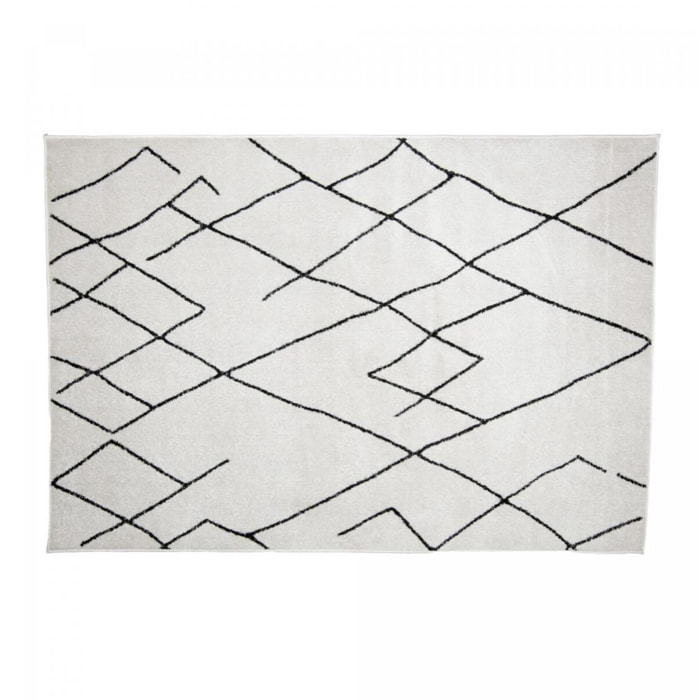 Tapis berbère tissé motifs tribaux DIHO