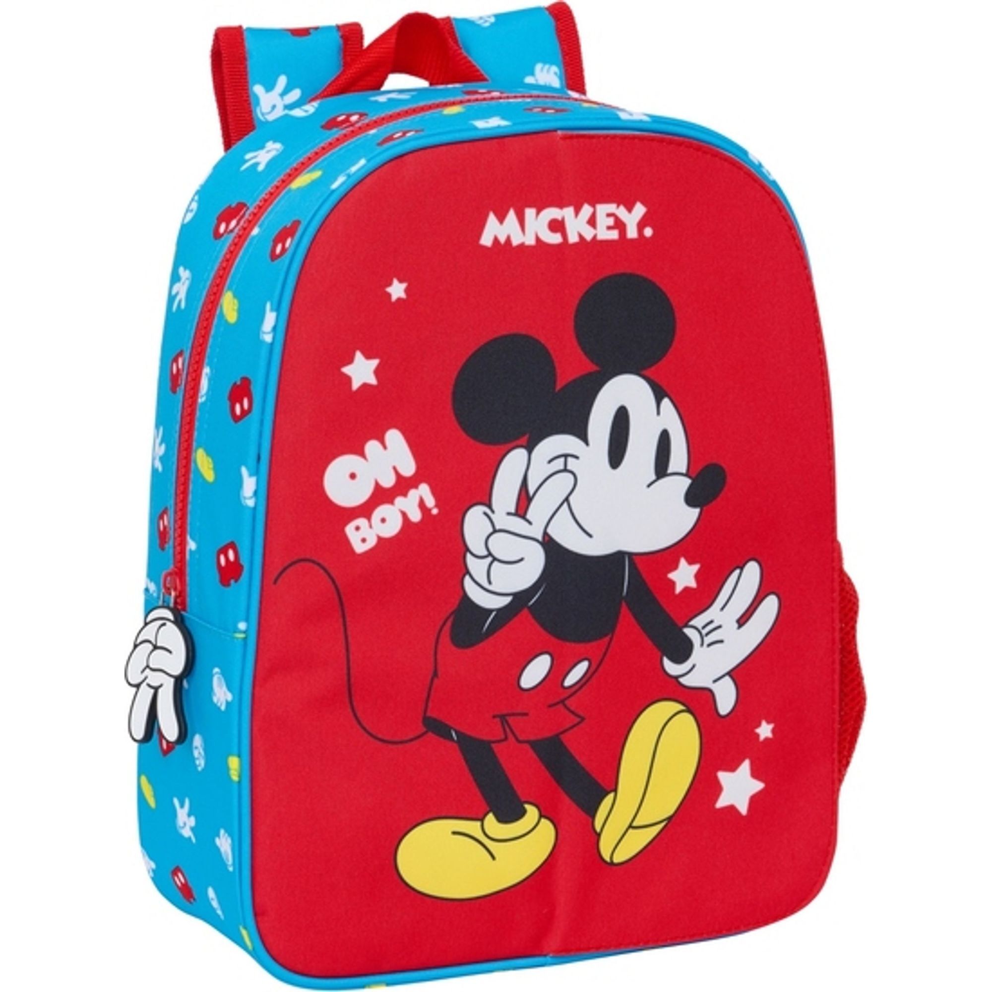 Mochila infantil adapt.carro front-inter mickey mouse "fantastic"