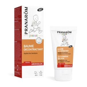 Pranarom - Baume décontractant muscles pour enfants - Bio - 40 ml