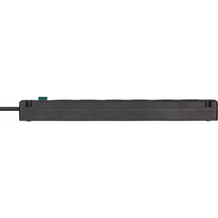Multiprise Bremounta 6 prises BRENNENSTUHL - 3m - H05VV-F3G1.5 avec interrupteur - noir - 1150651316
