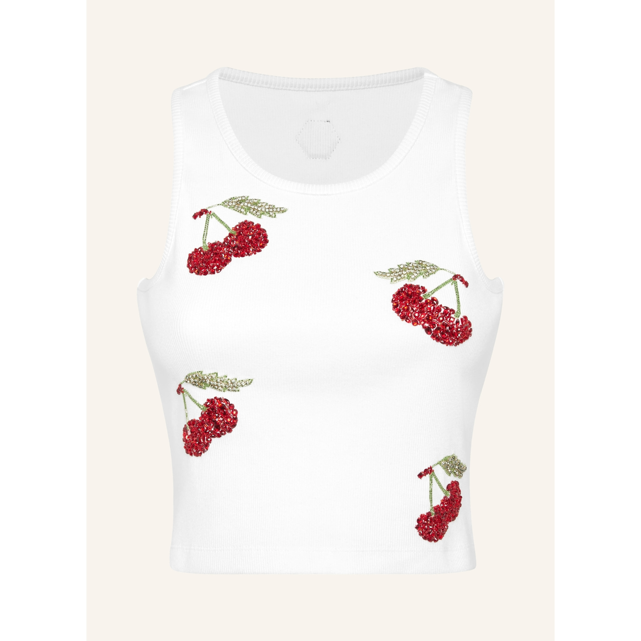 PHILIPP PLEIN Camiseta de tirantes CHERRIES