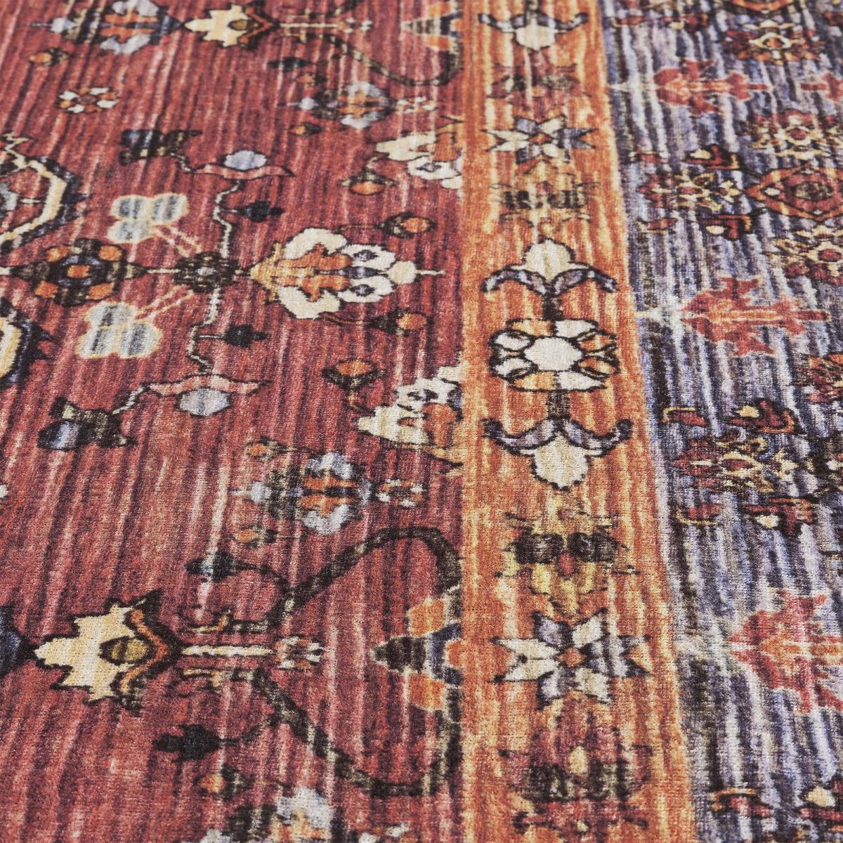 Tapis d'orient URJINE facile d'entretien