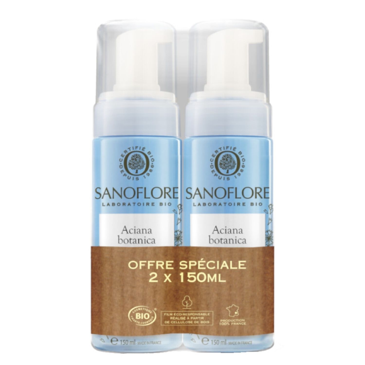 Aciana Botanica - Mousse d'Eau 2x150 ml