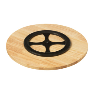 J-Line plat apéro + plateau 6 pièces - bambou/céramique - vert