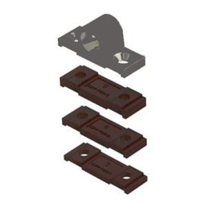 Kit de cerradero ALMA - Ral 9006 Gris - 240K-CER-9006