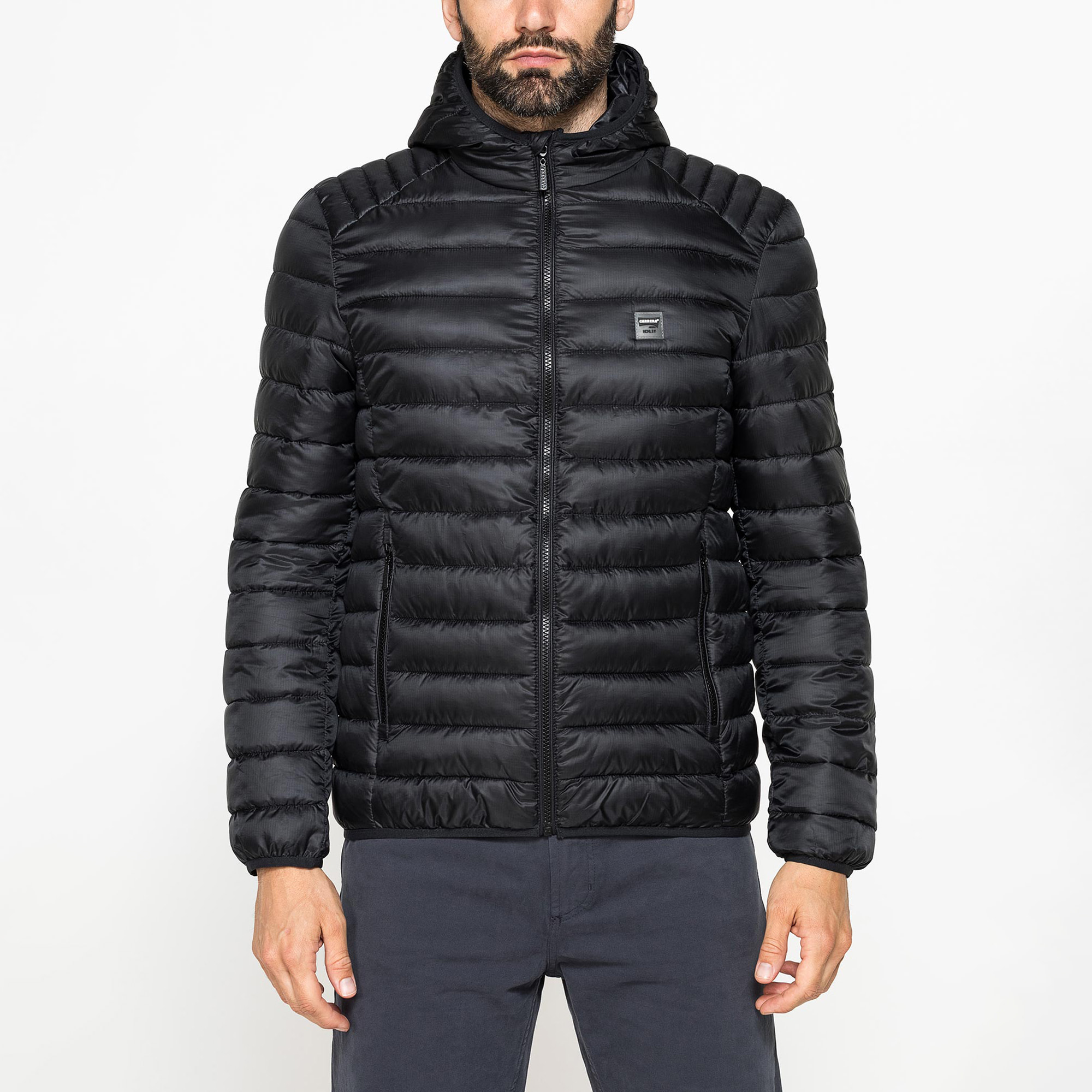 PIUMINO ULTRALEGGERO IN RIPSTOP CON CAPPUCCIO