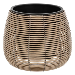 Set de 3 pots "Cam" D20/29/45cm beige