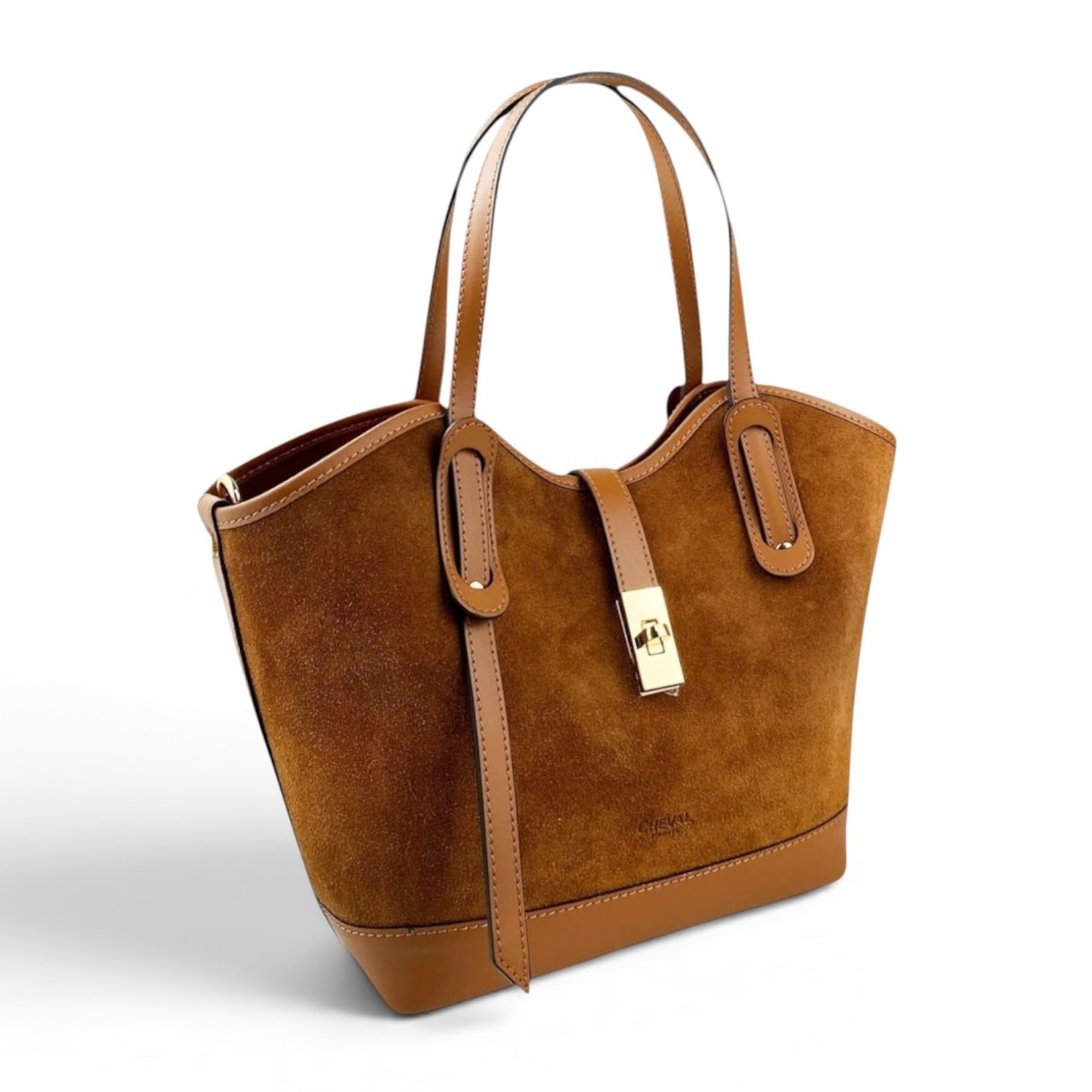 Borsa a spalla Cheval Firenze Gallipoli F/W Cuoio