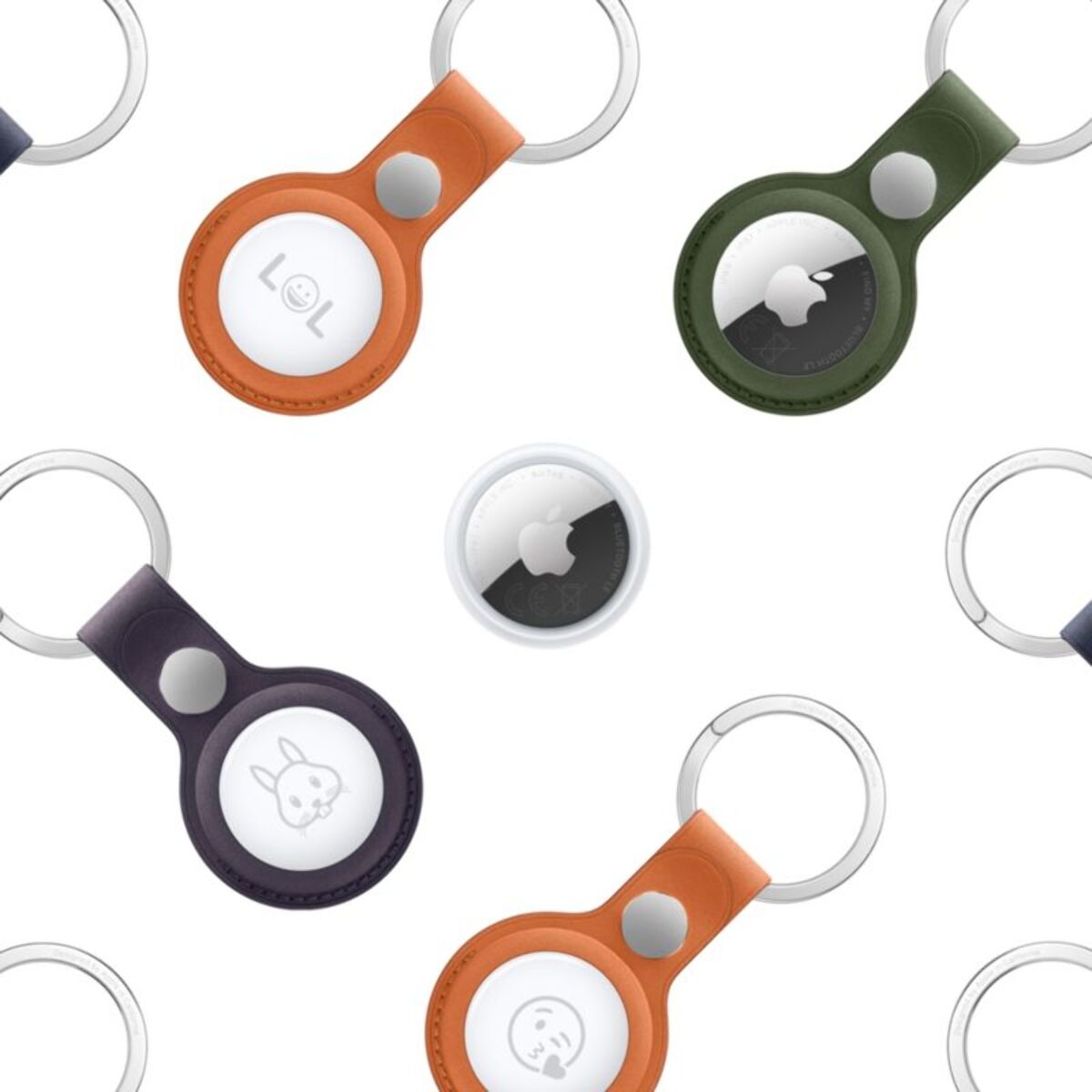 Tracker GPS APPLE AirTag 2, traceur haute précision pour retrouver vos clés, sacs et objets via l'App Localiser