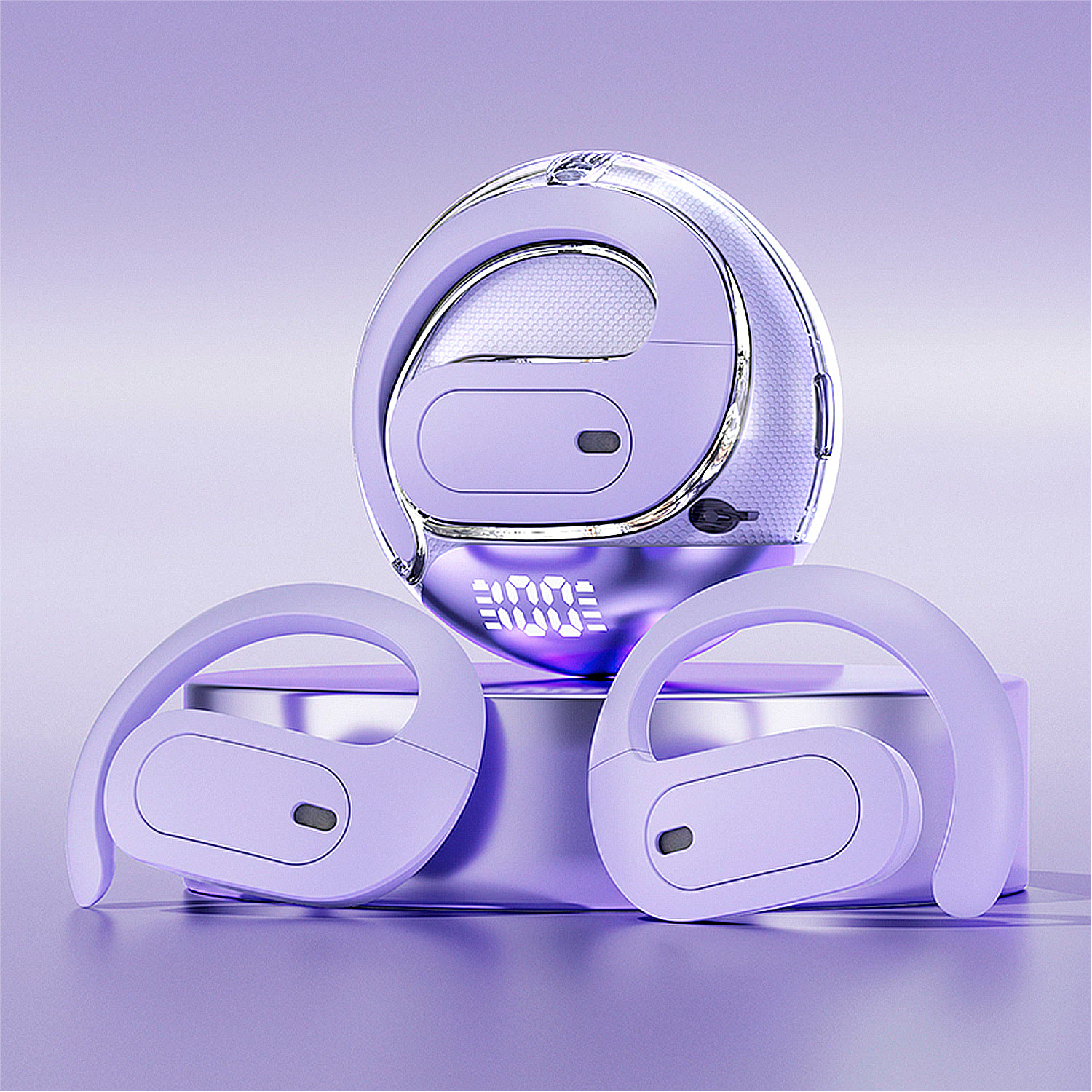 M112 Auriculares Bluetooth 5.4. Sonido panorámico ACS con traductor AI.