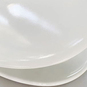 Abattant wc MDF Blanc - Charnières PS MSV