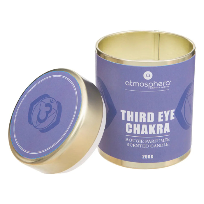 Bougie parfumée "Chakra" - chakra de la couronne - 200g