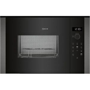 Micro ondes grill encastrable NEFF HLAGD53G0, N50, Graphite-Grey