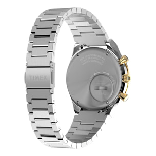 Reloj Timex TW2W64200 Hombre Analogico Cuarzo con Correa de Acero inoxidable