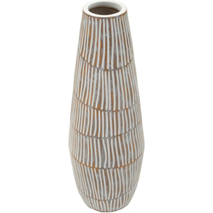VASO RESINA HANOI CM Ø 17X47 (APERTURA CM Ø 6)