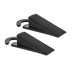 2 cales-porte plastique