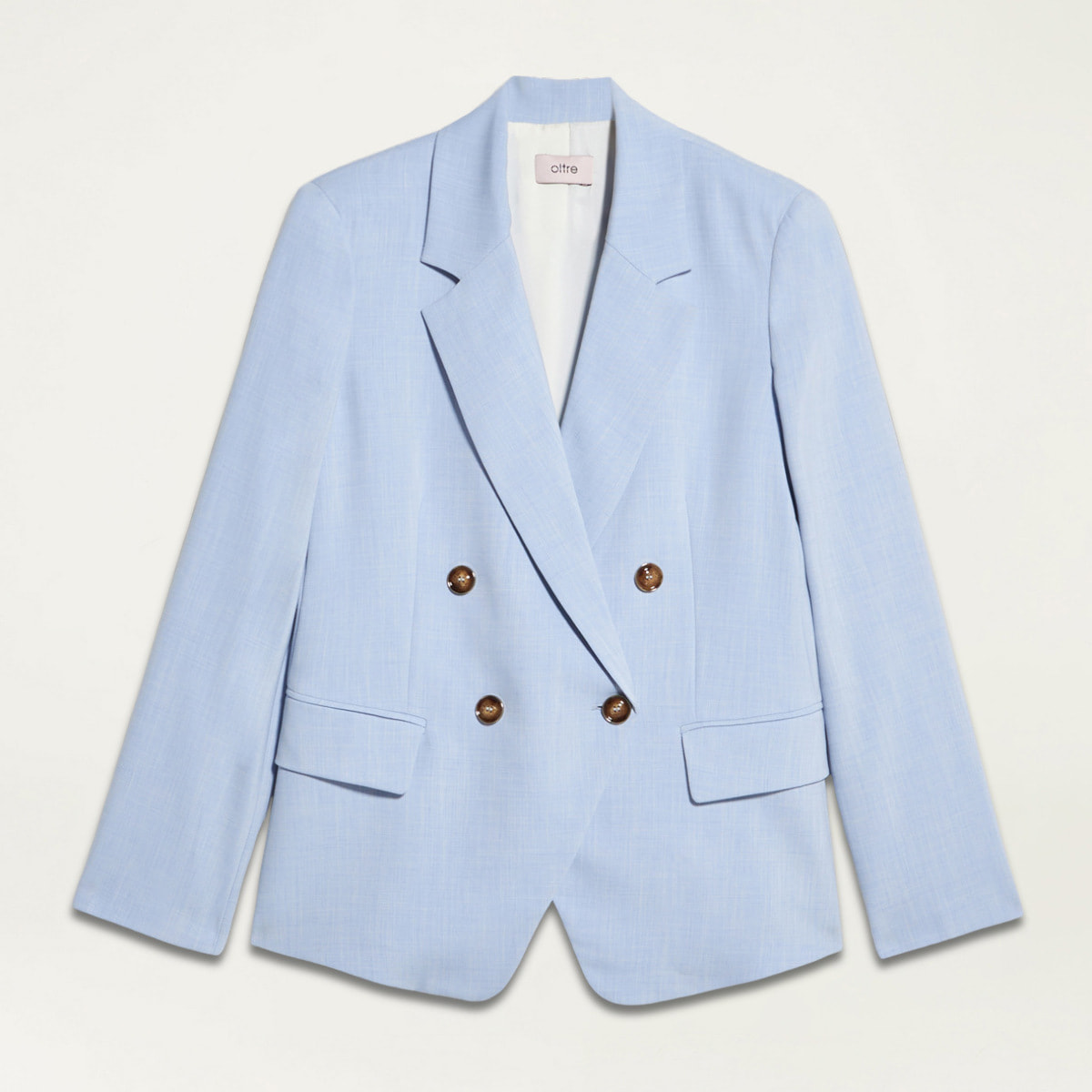 Oltre - Blazer doble botonadura - Light - blue