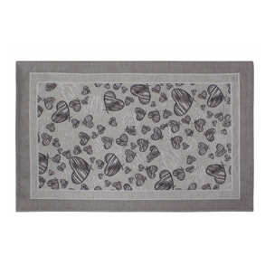 TAPPETO DA CUCINA MELODY GRIGIO PERLA CON FONDO ANTISCIVOLO