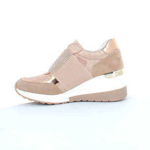 Armata di Mare Scarpe Sneaker Donna AMD P21H64 Beige