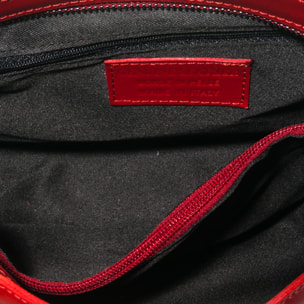 Cannobio Bolso tote Mujer.Piel auténtica Ruga