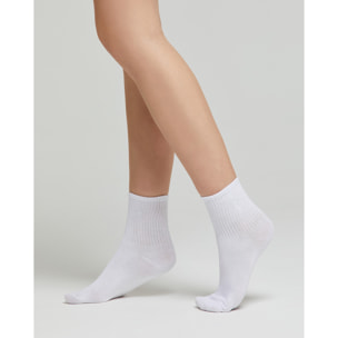 Calza cotone Anastasia con disegno stella jacquard