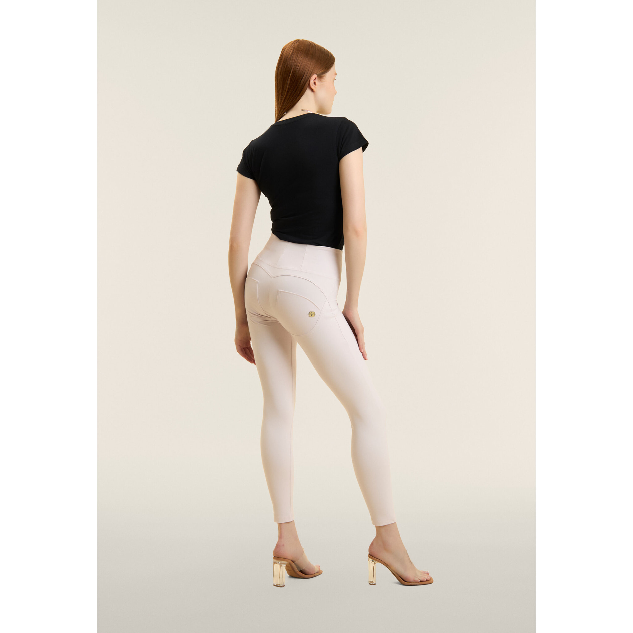 Pantaloni push up WR.UP® superskinny vita alta bioattivi