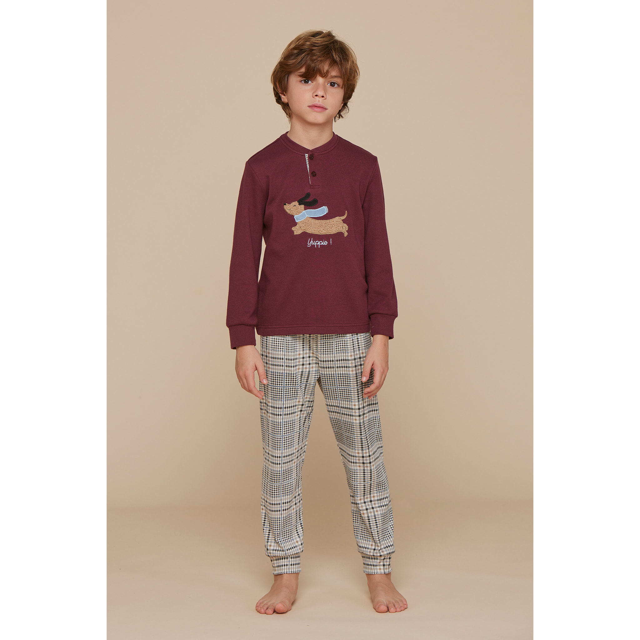 Pigiama bambino/a caldo cotone yuppie Noidinotte