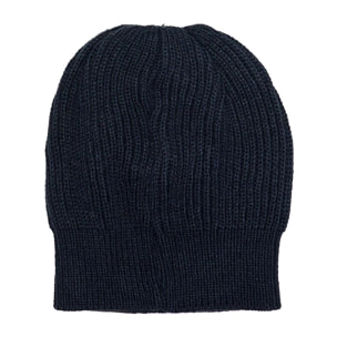 Gorro de punto con pequeño logo "Basic"