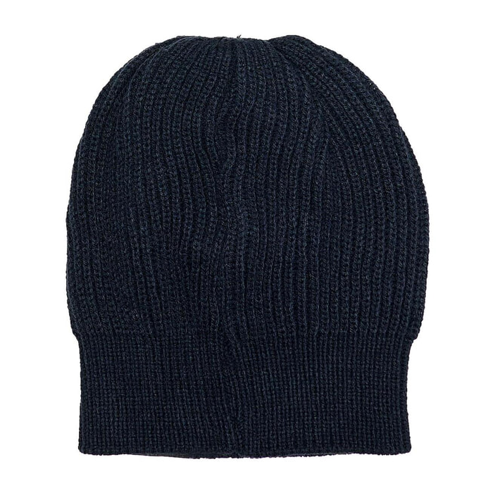 Gorro de punto con pequeño logo "Basic"