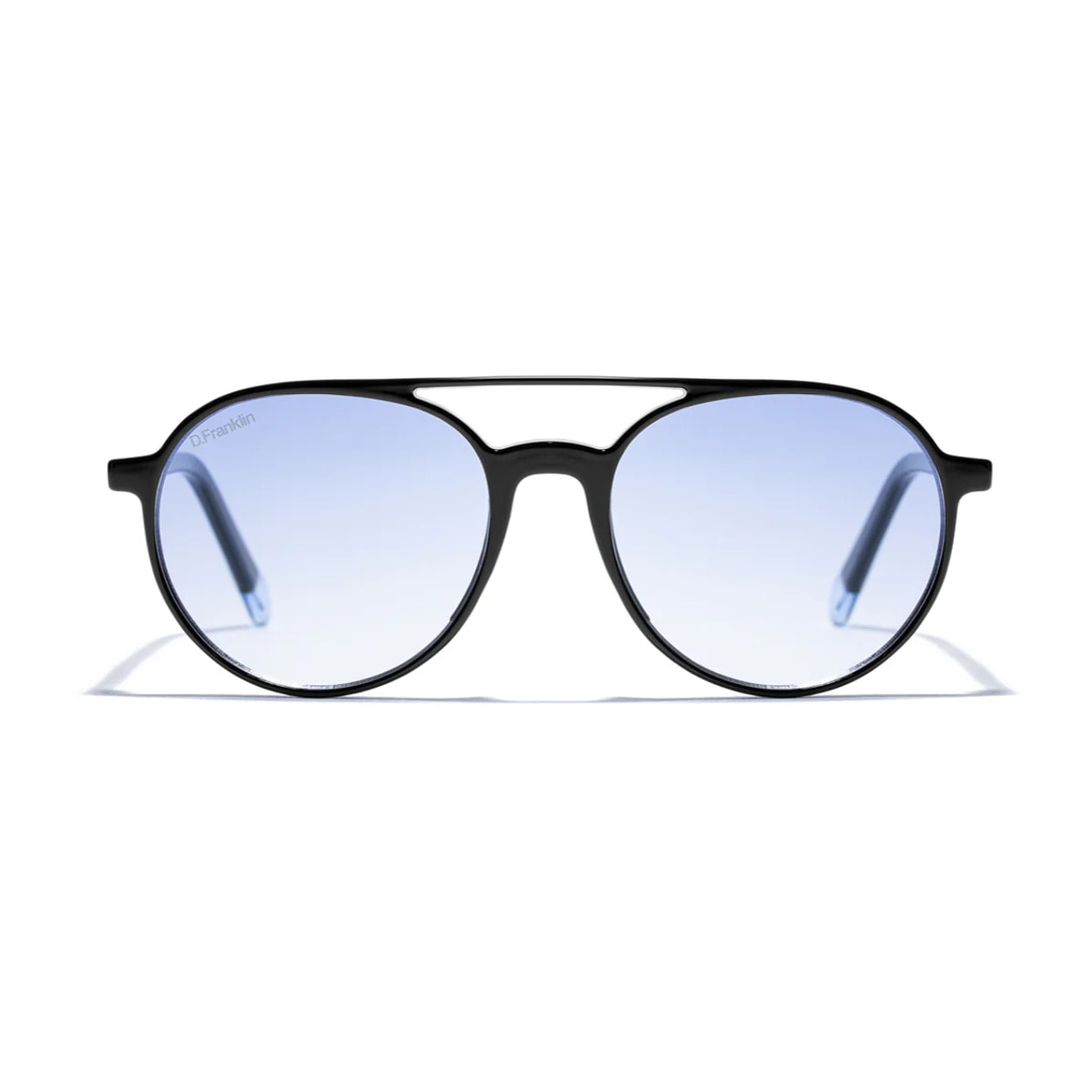 Gafas de Sol America Round Black / Grad Blue D.Franklin