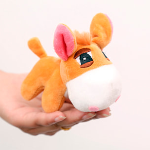 Peluche colgante extrasuave. Diseño burrito. 12 cm.