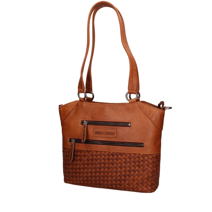 Borsa a spalla da uomo - Modello False - Vera pelle - 30.0 x 30.0 x 6.0 cm