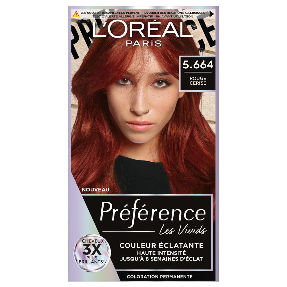 L'Oréal Paris Préférence Couleur Éclatante 5.664 Rouge Cerise