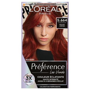 L'Oréal Paris Préférence Couleur Éclatante 5.664 Rouge Cerise