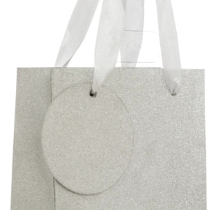 SAC PAILLETTE BOUT ARGENT